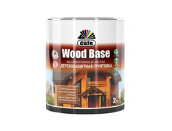 Грунт для защиты древесины Dufa Wood Base с биоцидом бесцветная
