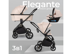 Коляска 3в1 Sweet Baby Elegante SBL GL Beige