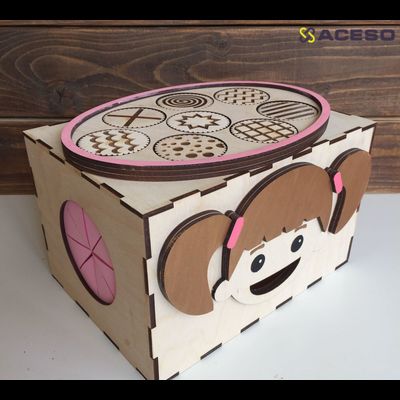 Тактильная игра «Печеньки для Маши»