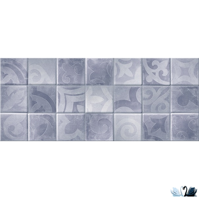Плитка настенная Gracia Ceramica Folk blue square wall 02 25 х 60 см голубой мозаика