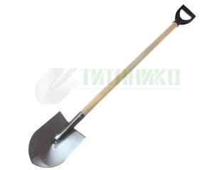 Титанико - Титановая лопата штыковая Садовая 2.0 с ручкой