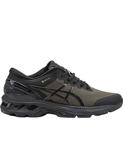 Asics Gel Kayano 27 Gore-Tex Khaki Black Утепленные