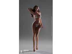 Супер-подвижное бесшовное женское тело (ТЕЛОИД) 1/6 - Articulated Silicone Medium Bust Female Body (VCD-01A) - VERYCOOL