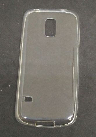 Защитная крышка силиконовая Samsung Galaxy S5 mini, прозрачная