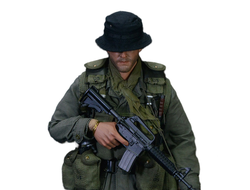 Боец спецназа MACV-SOG (война во Вьетнаме) - Коллекционная ФИГУРКА 1/6 MACV-SOG CROSS BORDER OPERATION (UD9032) - UJINDOU