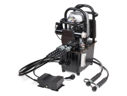 Помпа электрогидравлическая ПМЭ-7050У-К2 серия ПРОФИ двухстороннего действия с объемом маслобака 5,0 л и функцией удержания