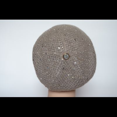 Женский вязаный берет с козырьком Vizio Италия 6161