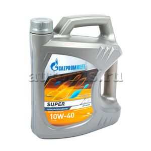 Масло моторное Gazpromneft Super 10W40 полусинтетическое 4 л 253142142