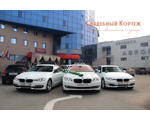 Свадебный Кортеж автомобилей BMW.