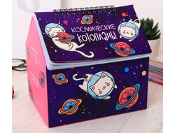 Подставка для канцелярских принадлежностей и планинг "Космокот", 50 листов