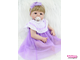 Кукла реборн — девочка  "Сильвия" 57 см