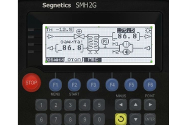 Программа управления ИТП на контроллере Segnetics SMH-2G