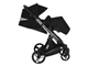 Коляска 3в1 ibebe i-stop Ткань Black, CHROME рама