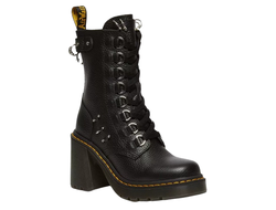 Ботинки Dr Martens Chesney Piercing Flared Heel Black