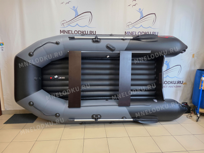 Моторная лодка Таймень NX 3600 НДНД PRO MAX графит/черный