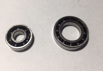 Swiss  set of bearing 12x21x5 C3 and 6x15x5 C3