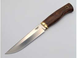 Охотничий нож Боровой сталь D2 комлевой орех