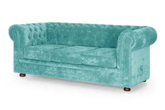Диван Честер 3-местный с декоративным молдингом