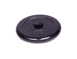 Диск обрезиненный Barbell Atlet d 51 мм чёрный 5 кг