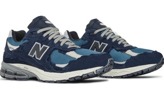 New Balance 2002R Protection Pack Dark Navy сбоку