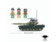 Конструктор SLUBAN M38-B1257 российский основной боевой танк