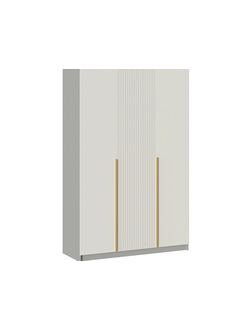 Селена ШК-001 Шкаф 3-х створчатый  Шиншилла серая / Кварц грей софт
