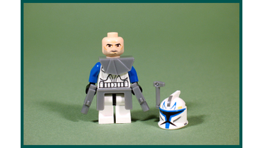 Минифигурка Капитана Отряда Клонов «Рекса» из Набора LEGO # 7869 “Battle for Geonosis”.