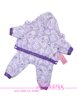 Дождевик на ШЁЛКЕ Lace сиреневый