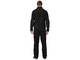 Куртка флисовая "СИРИУС-Актив" черная с черной отделкой
