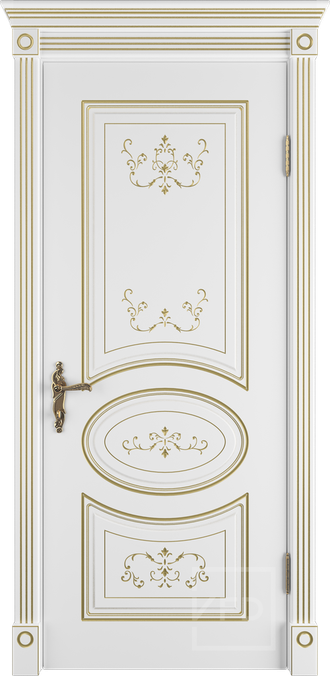 Дверь ПГ Амалия 3Д polar pg