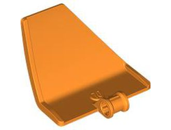 Technic, Panel Curved #70 5 x 4 x 3 Tapered Right, Orange (80271 6472519)