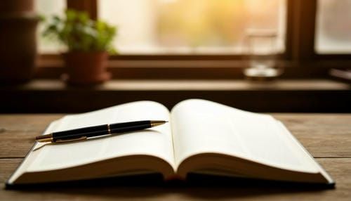 Уютный уголок с книгами и цветами, символизирующий возвращение к себе