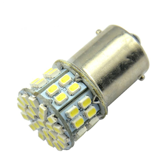 Автолампа GG 24v S25 21W BA15S 50 SMD 1210 (диод белый)