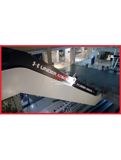 Брендирование эскалаторов в БЦ и ТЦ