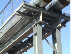 Опорные металлоконструкции для газопроводов