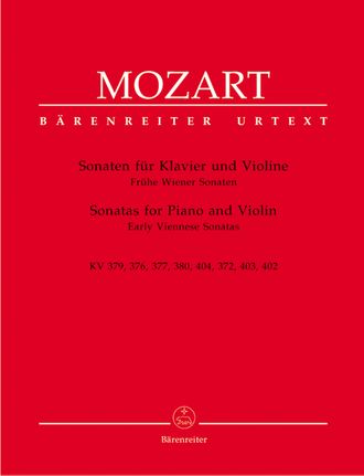 Mozart Sonatas for Piano and Violin (Early Viennese Sonatas)