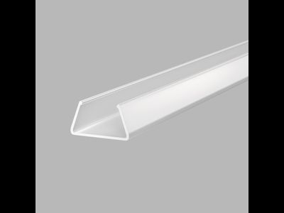 Пластиковый профиль для гибкого неона 13x13мм 1м, 20087