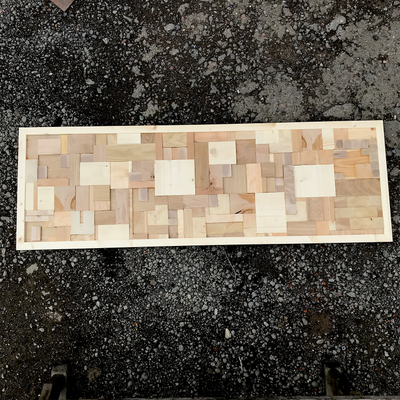 наборное панно из разных пород дерева