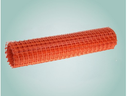 Сетка аварийного ограждения рулон 1,3х50 м., ячейка 35х95 мм., (лайт)