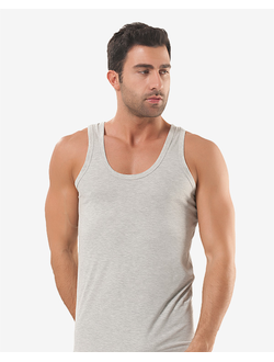 Майка мужская Oztas - A 1050 - серый