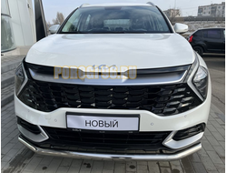 Защита переднего бампера d60 для Kia Sportage 5 2022- комплектация GT-Line (кроме комплектации Style и X-Line)