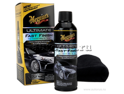 Воск Meguiar’s Ultimate Fast Finish аэрозоль 241 г G18309 + салфетка