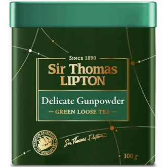 Чай Lipton Sir Thomas Delicate Gunpowder зеленый 100 г