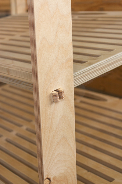 (НАТ-16) Хлебная витрина "NATURE" с 3-мя наклонными полками