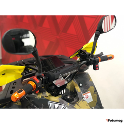 Электровадроцикл MOTAX Grizlik E1500 2024 Красный камуфляж