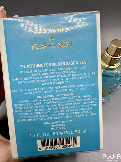 FLAVIO NERI Духи для женщин SAGE & SEA 50 мл