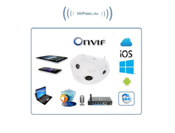 BESDER_SS. Потолочная - настенная WiFi/LAN видеокамера панорамная с DVR, 960P HD (IP Pro (VR cam. EseeCloud))