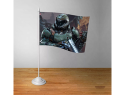 Флажок настольный Doom/ Дум №7