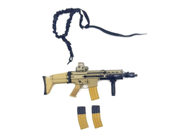 Штурмовая винтовка MK17 с обвесом 1/6 (MCC026B) MCCTOYS