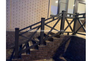 Ограждения ДПК темно-коричневый